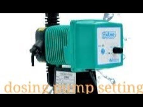 dosing pump cleaning and repairing